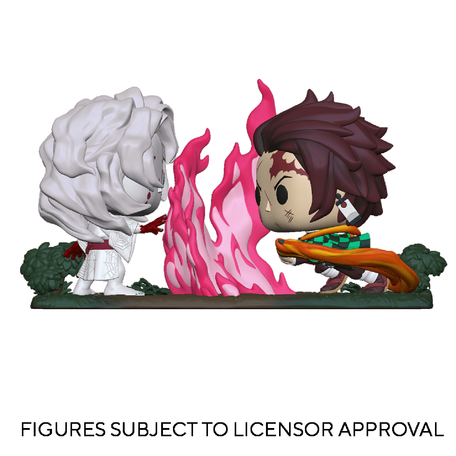 tanjiro vs rui funko pop